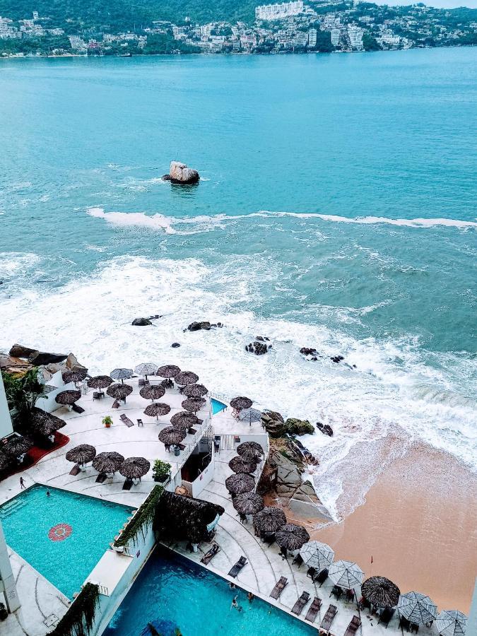 Suite En Torres Gemelas A Pie De Playa 611 Akapulko Dış mekan fotoğraf