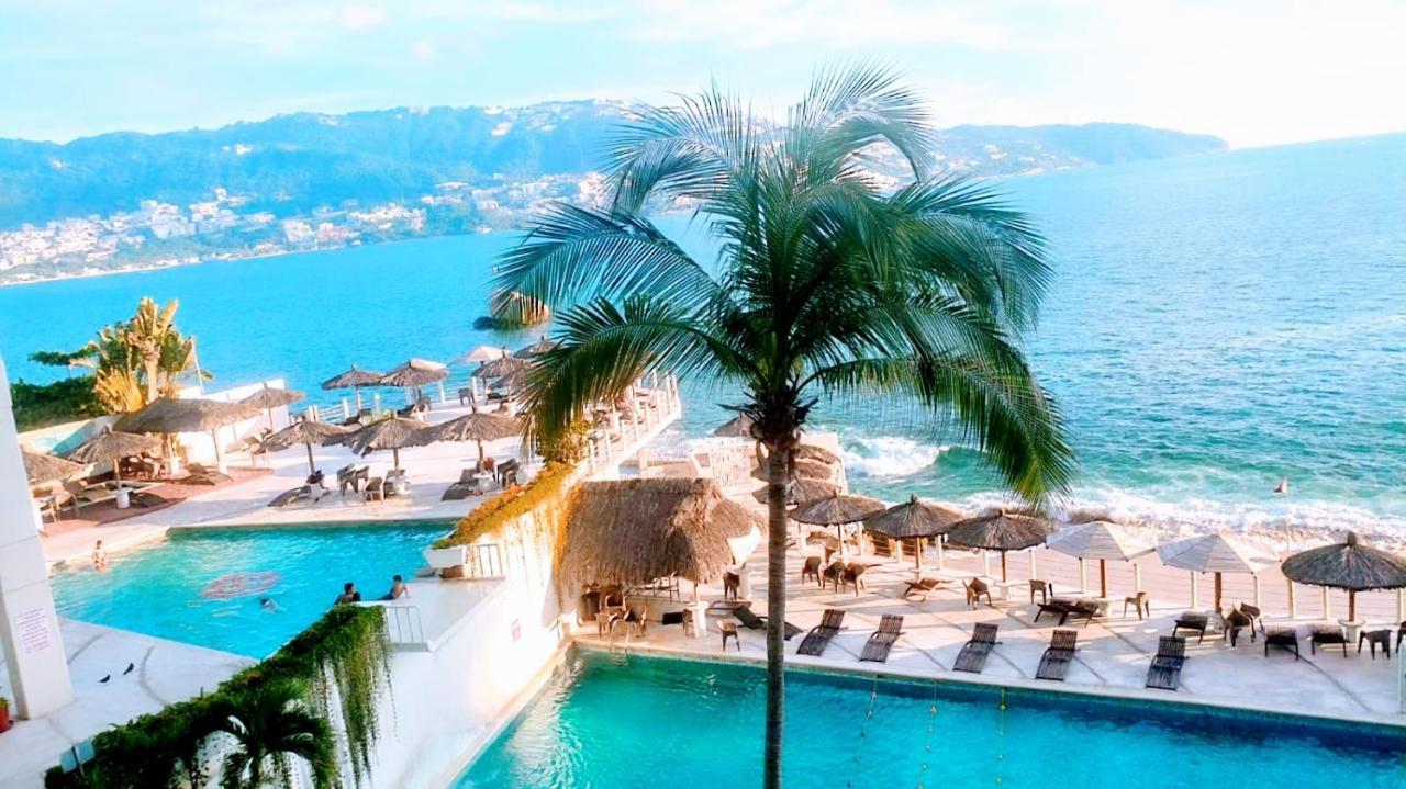 Suite En Torres Gemelas A Pie De Playa 611 Akapulko Dış mekan fotoğraf